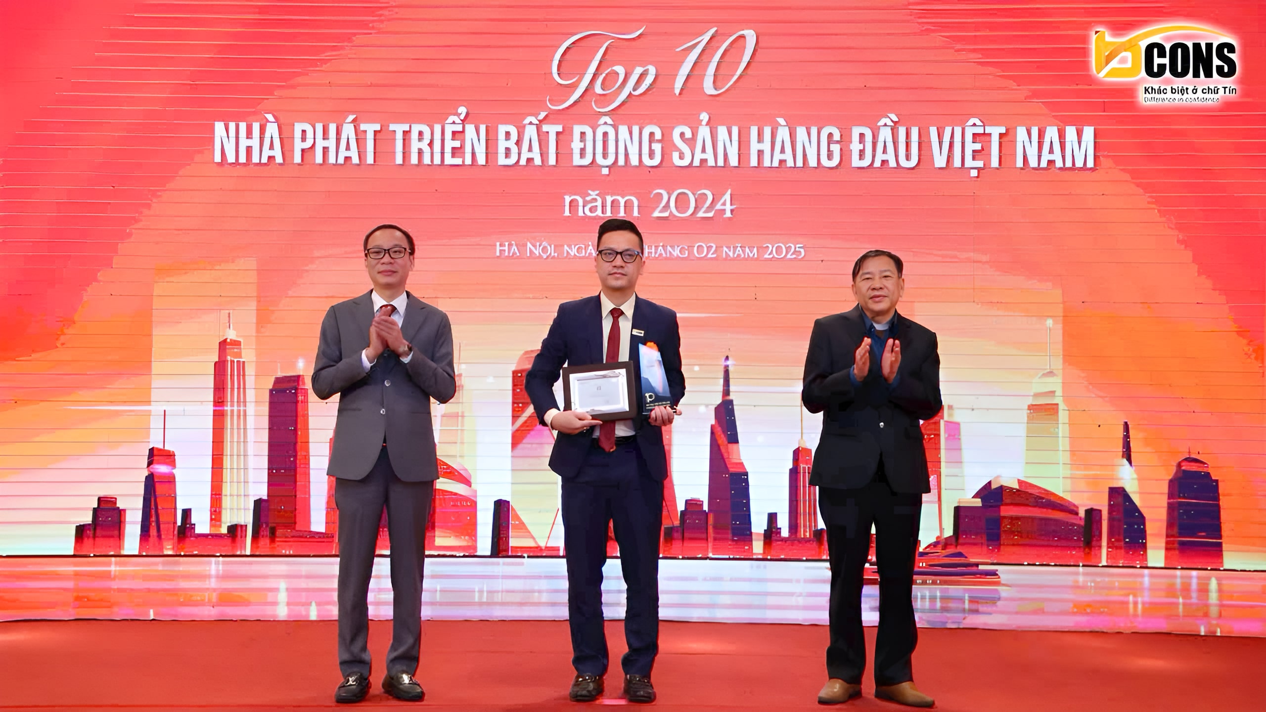 giải thưởng chủ đầu tư Bcons