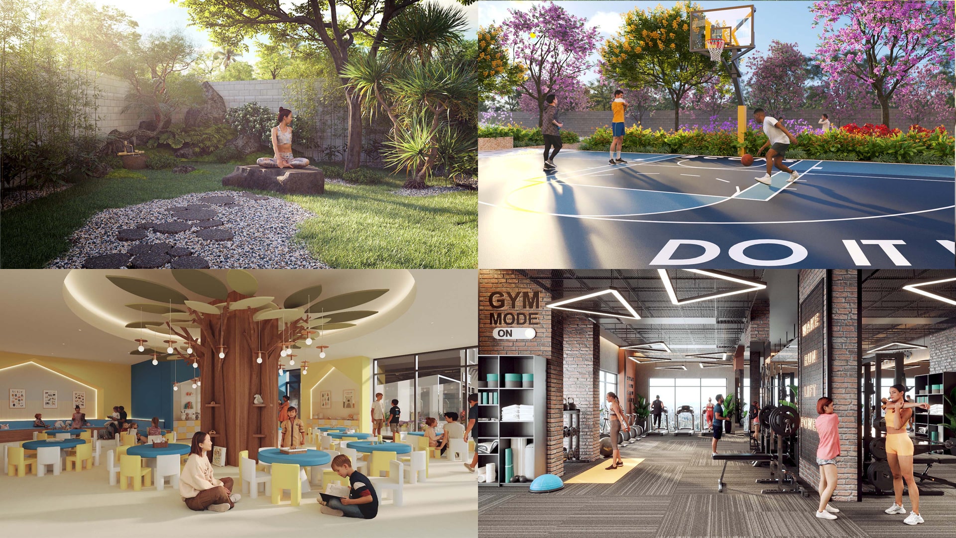 Tổ hợp tiện ích đa dạng tại dự án Bcons Solary