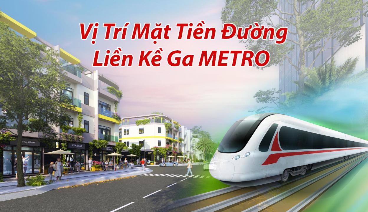Bcons Eden Park mặt tiền đường liền kề ga Metro