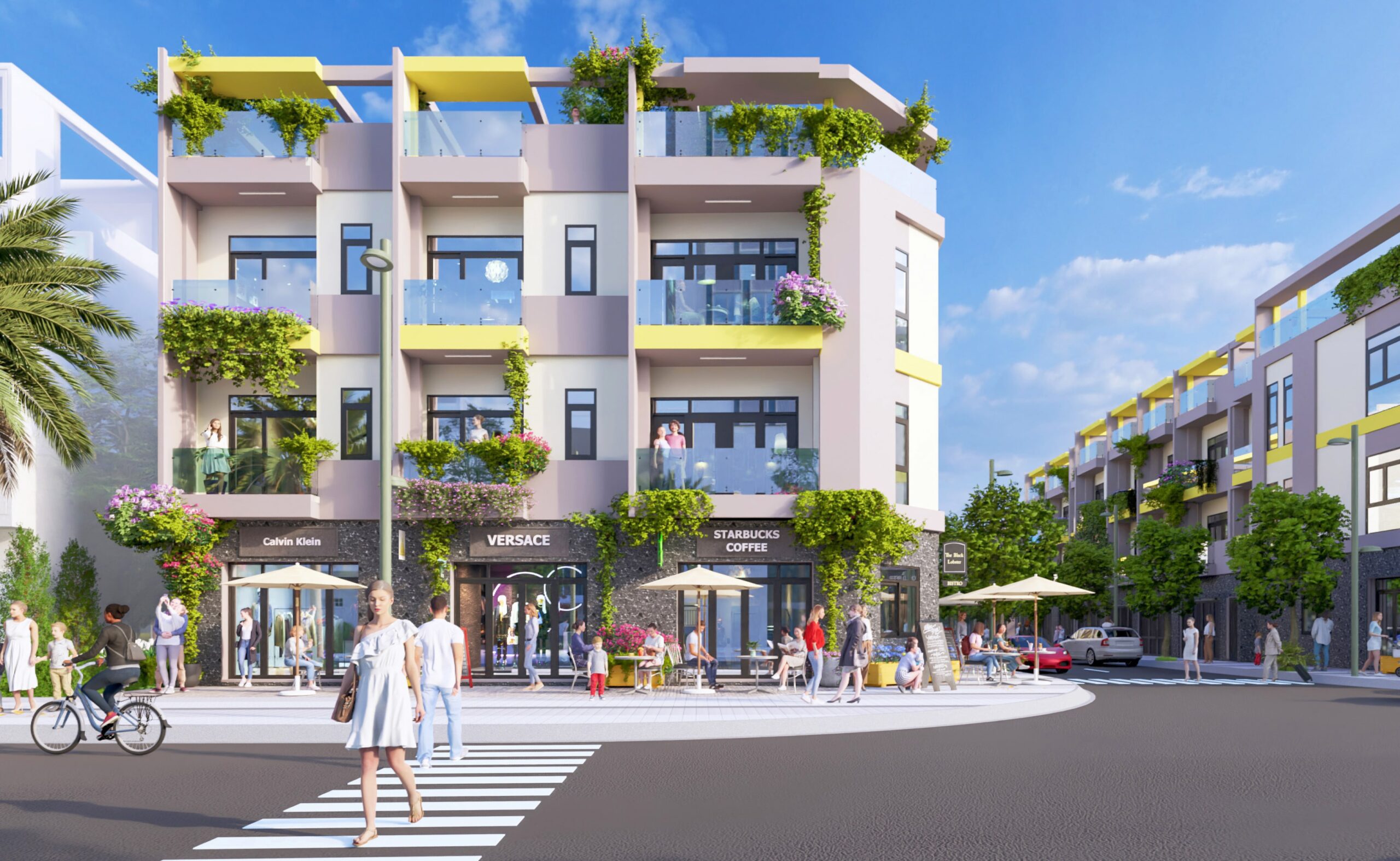 Nhà phố thương mại Bcons Eden Park Đông Hòa