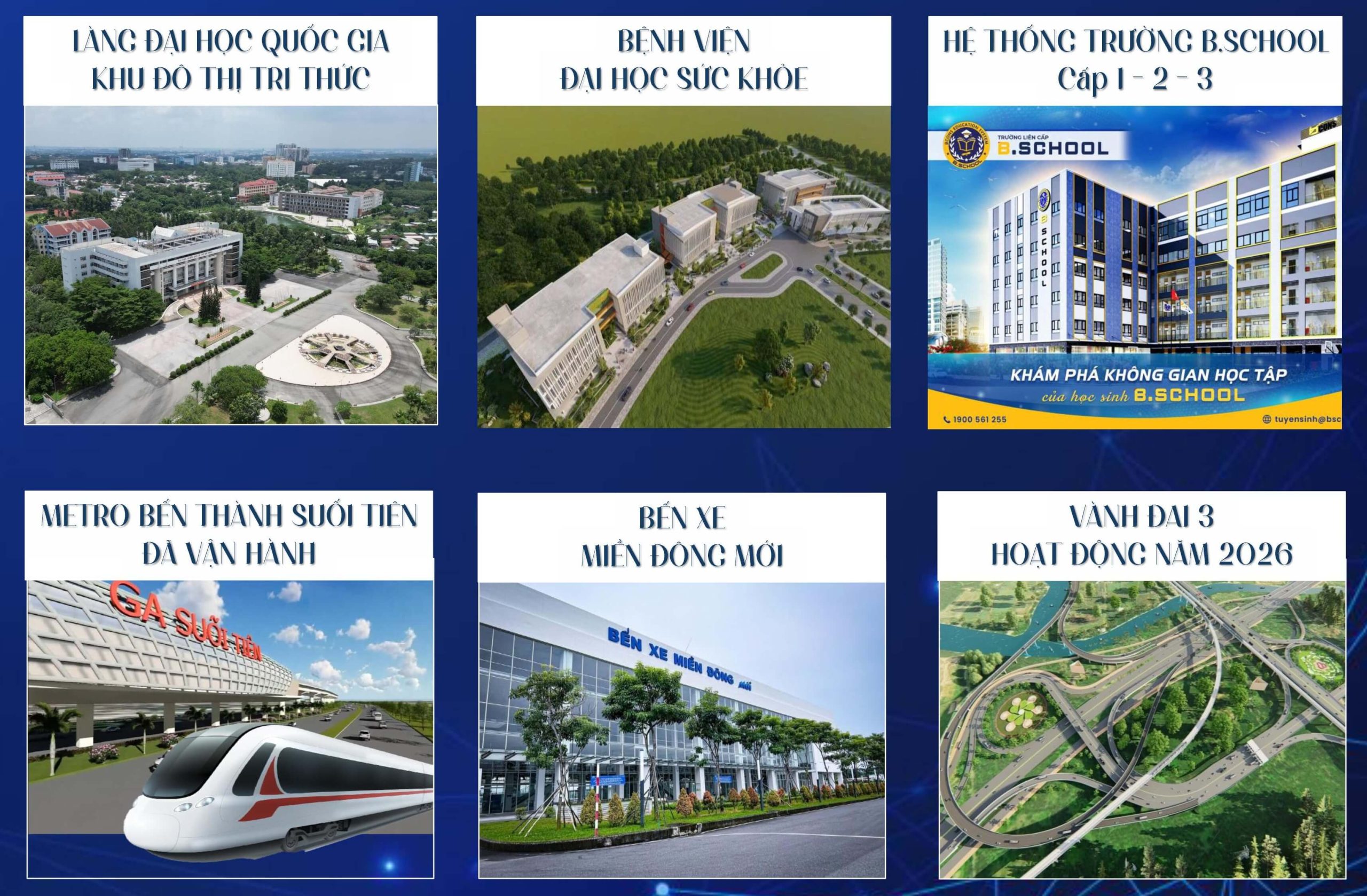Hệ thống tiện ích ngoại khu đã hình thành ổn định