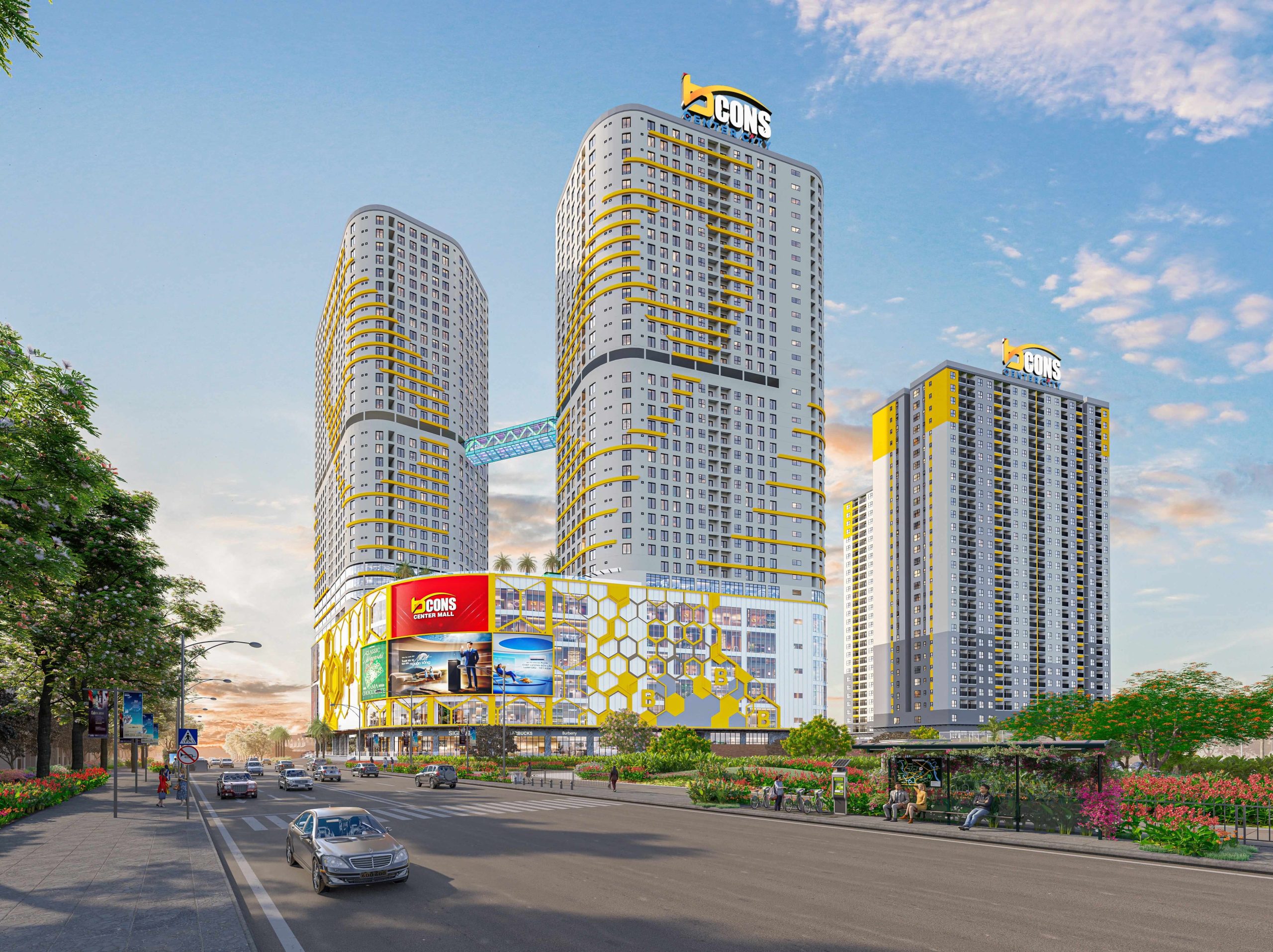 Quy hoạch tổng thể các block căn hộ